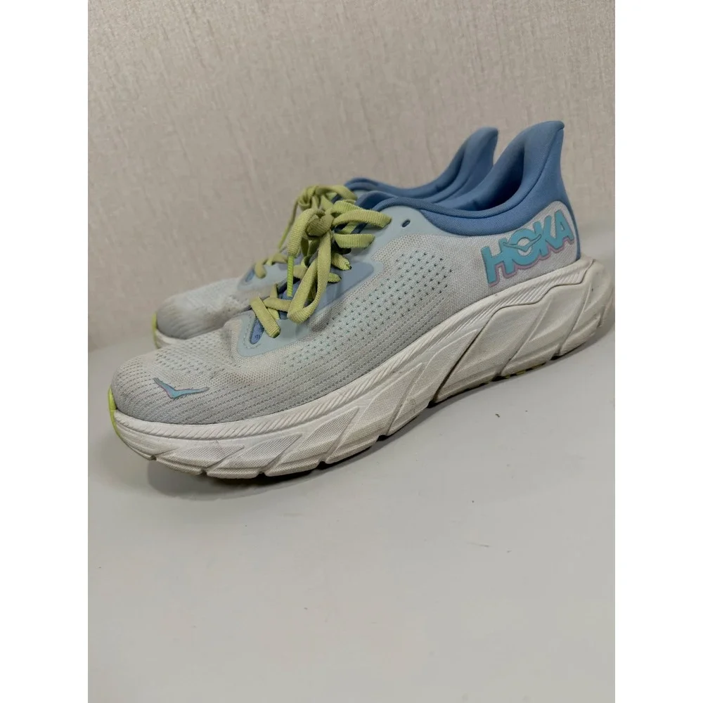 Hoka One One Arahi 7 Womens 7.5b Shoes‎ Blue Running Sneaker Gym 1147851 ISK